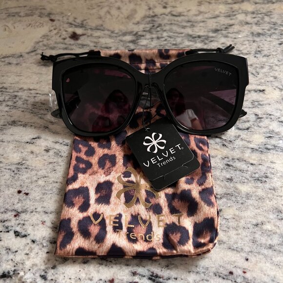 NWT Velvet Mini Bag Jane Sunglasses Clear Crossbody Set Concert Stadium … - Picture 5 of 12